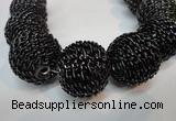 CIB456 30mm round fashion Indonesia jewelry beads wholesale