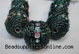 CIB461 25mm round fashion Indonesia jewelry beads wholesale