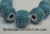 CIB473 14*14mm drum fashion Indonesia jewelry beads wholesale