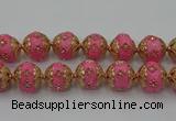 CIB548 22mm round fashion Indonesia jewelry beads wholesale