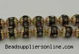 CIB555 22mm round fashion Indonesia jewelry beads wholesale