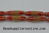 CIB605 16*60mm rice fashion Indonesia jewelry beads wholesale