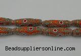 CIB647 16*60mm rice fashion Indonesia jewelry beads wholesale