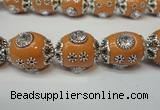 CIB80 16*22mm oval fashion Indonesia jewelry beads wholesale