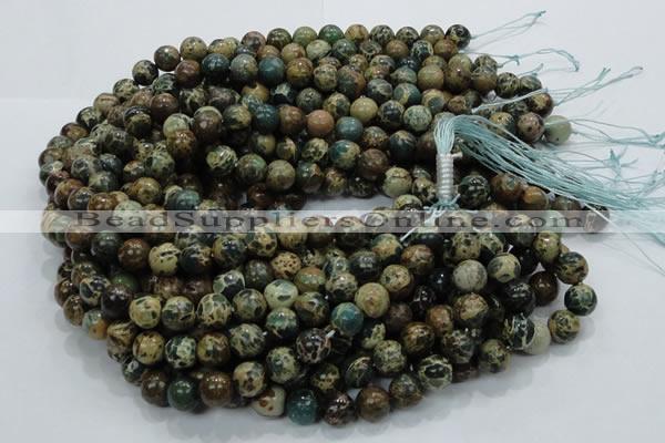 CIJ02 15.5 inches 10mm round impression jasper beads wholesale