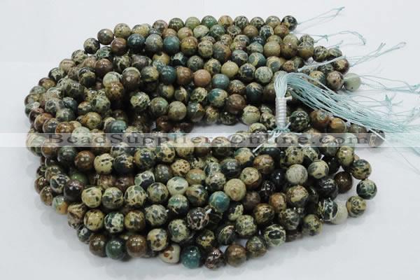 CIJ03 15.5 inches 12mm round impression jasper beads wholesale