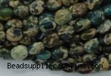 CIJ10 15.5 inches 6*8mm oval impression jasper beads wholesale