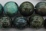 CIJ108 15.5 inches 12mm round dyed impression jasper beads wholesale