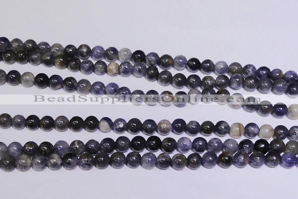 CIL01 15.5 inches 6mm round natural iolite gemstone beads