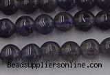 CIL100 15.5 inches 4mm round iolite gemstone beads wholesale