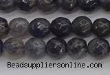 CIL118 15.5 inches 6mm faceted round iolite gemstone beads