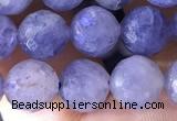 CIL124 15.5 inches 8mm faceted round iolite gemstone beads