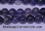 CIL20 15.5 inches 5mm round AA grade natural iolite gemstone beads