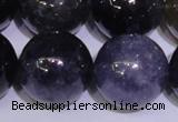 CIL28 15.5 inches 13mm round AA grade natural iolite gemstone beads