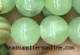 CJB311 15.5 inches 10mm round dyed green jade gemstone beads