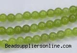 CKA03 15.5 inches 6mm round Korean jade gemstone beads