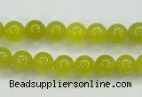 CKA04 15.5 inches 8mm round Korean jade gemstone beads