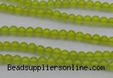 CKA201 15.5 inches 4mm round Korean jade gemstone beads