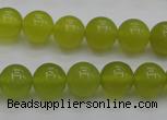 CKA204 15.5 inches 10mm round Korean jade gemstone beads