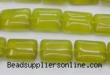 CKA261 15.5 inches 12*16mm rectangle Korean jade gemstone beads