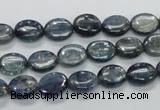 CKC204 15.5 inches 8*10mm oval natural kyanite beads wholesale