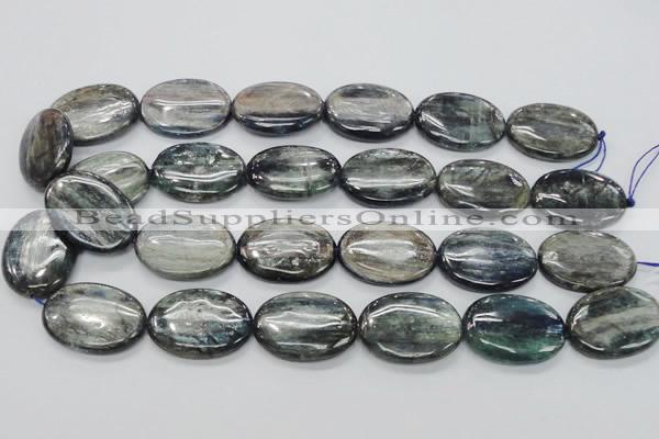 CKC210 15.5 inches 22*30mm oval natural kyanite beads wholesale