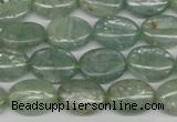 CKC271 15.5 inches 10*14mm oval natural green kyanite beads