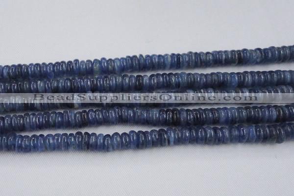 CKC503 15.5 inches 4*10mm rondelle natural Brazilian kyanite beads