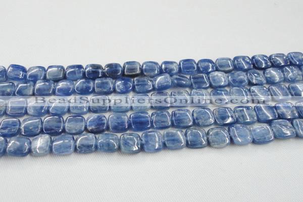 CKC521 15.5 inches 8mm square natural Brazilian kyanite beads