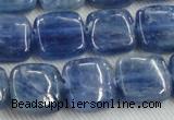 CKC523 15.5 inches 12mm square natural Brazilian kyanite beads