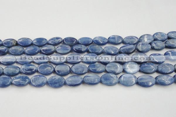 CKC533 15.5 inches 8*15mm oval natural Brazilian kyanite beads