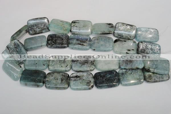 CKC54 15.5 inches 22*30mm rectangle natural kyanite beads wholesale