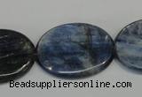 CKC57 15.5 inches 22*30mm oval natural kyanite beads wholesale