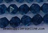 CKC712 15.5 inches 8mm faceted nuggets imitation kyanite beads