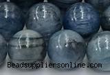 CKC772 15.5 inches 10mm round blue kyanite beads wholesale