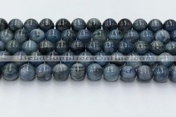 CKC772 15.5 inches 10mm round blue kyanite beads wholesale