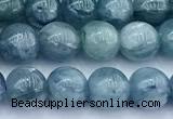 CKC835 15 inches 6mm round blue kyanite gemstone beads