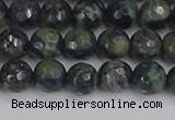 CKJ311 15.5 inches 6mm faceted round kambaba jasper beads