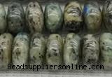 CKJ435 15.5 inches 5*8mm - 5*9mm rondelle natural k2 jasper beads