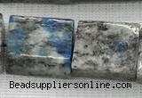 CKJ451 15.5 inches 12*14mm - 14*16mm rectangle natural k2 jasper beads