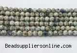 CKJ453 15.5 inches 6mm round natural k2 jasper beads wholesale