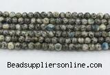 CKJ458 15.5 inches 6mm round natural k2 jasper beads wholesale