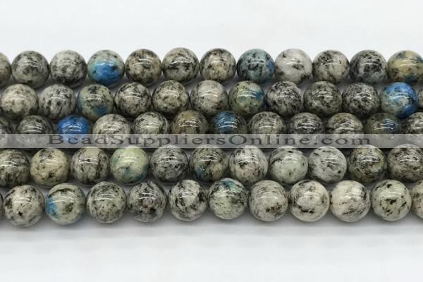 CKJ460 15.5 inches 10mm round natural k2 jasper beads wholesale