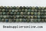 CKJ464 15.5 inches 8mm round natural k2 jasper beads wholesale