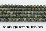 CKJ471 15.5 inches 8mm round natural k2 jasper beads wholesale