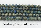 CKJ476 15.5 inches 10mm round natural k2 jasper beads wholesale