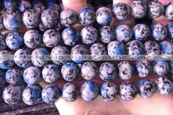 CKJ704 15.5 inches 12mm round imitation k2 jasper beads wholesale