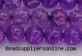 CKQ311 15.5 inches 12mm round dyed crackle quartz beads wholesale