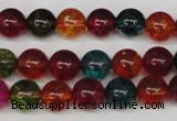 CKQ33 15.5 inches 10mm round dyed crackle quartz beads wholesale