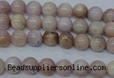 CKU202 15.5 inches 7mm round pink kunzite beads wholesale